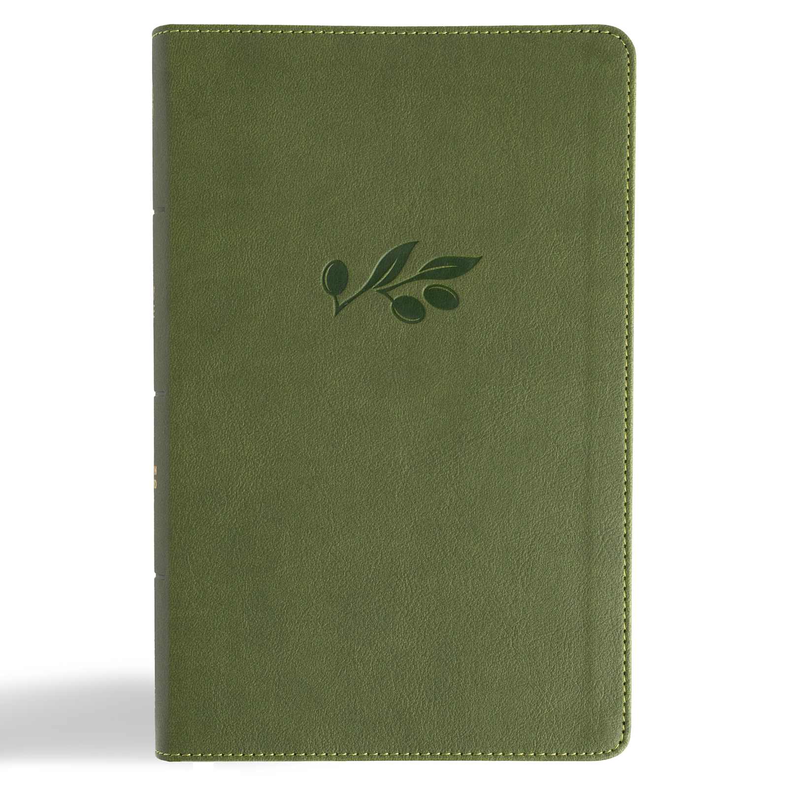 CSB Single-Column Personal Size Reference Bible, Olive